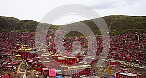 The Larong Buddhist Academy,Monastery of Tibetan Buddhism