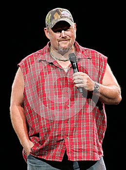 Larry the Cable Guy performs stand up