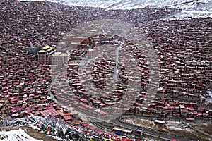 Larung Gar Buddhist Academy, Sichuan, China