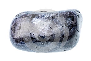 Larvikite norwegian labradorite gem stone cutout