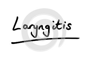 Laryngitis