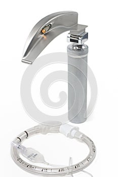 Laryngoscope and intubation tube