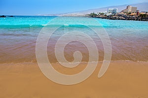 Las Americas Beach Adeje coast Beach in Tenerife photo