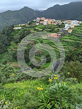Las Carboneras village on Tenerife island in Spain