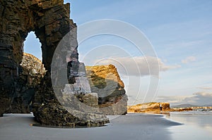 Las Catedrales Beach, Ribadeo, Spain