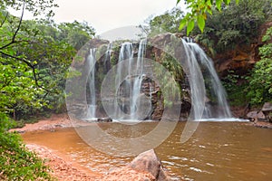 Las Cuevas waterfall, Bolivia