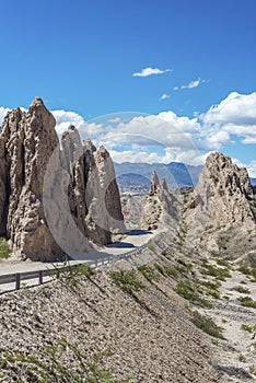 Las Flechas Gorge in Salta, Argentina. photo