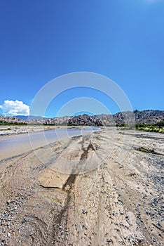 Las Flechas Gorge in Salta, Argentina. photo