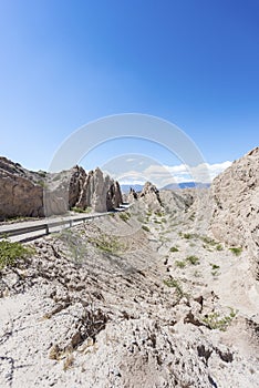 Las Flechas Gorge in Salta, Argentina. photo