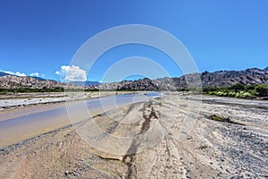 Las Flechas Gorge in Salta, Argentina. photo