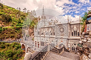 Las Lajas Catholic Sanctuary, Colombia photo