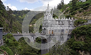 Las Lajas Sanctuary, Pasto, Colombia photo