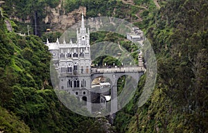 Las Lajas Sanctuary, Pasto, Colombia photo
