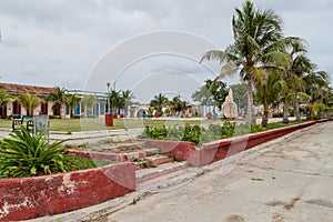 Las Madres park in Gibara village, Cu photo