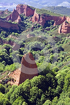 Las Medulas ancient Roman mines, UNESCO