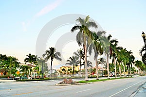 Las Olas Boulevard at Dusk