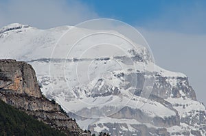 Las Olas peak in the Ordesa and Monte Perdido National Park.