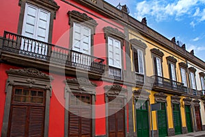 Las Palmas de Gran Canaria Vegueta houses photo