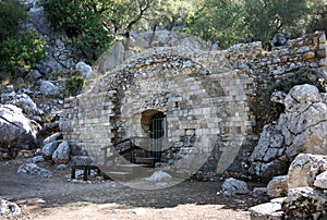 Mausoleo de la ciudad romana de Ocuri en Ubrique, provincia de CÃÂ¡diz, AndalucÃÂ­a, EspaÃÂ±a