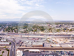 Las Vegas Aerial Panorama with city skyline