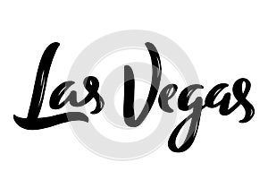 Las Vegas hand-lettering calligraphy.