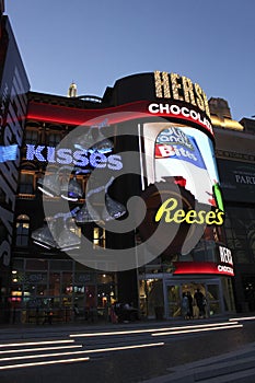 Las Vegas Hershey Store by Night