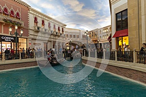 The Canal Shoppes at Venetian in Las Vegas, NV on March 30, 2013