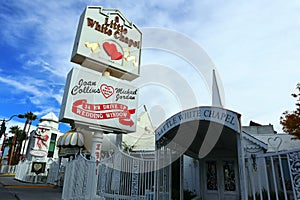 Las Vegas, Nevada: Little White Wedding Chapel, world famous church to get married