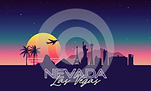 Las Vegas Nevada Skyline Landscape