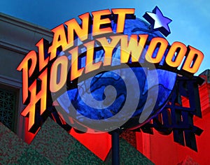 Las Vegas Planet Hollywood Sign