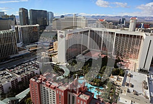 Las Vegas Strip aerial
