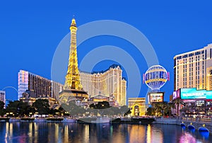 Las Vegas, the Strip by night