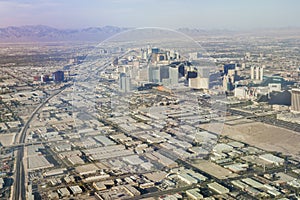 Las Vegas Suburbs. Aerial View