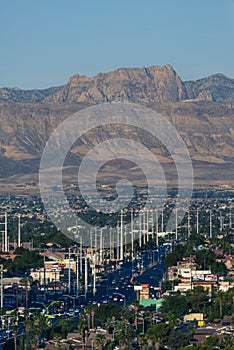 Cityscape of Las Vegas, USA