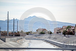 las vegas wash channel stormwater trail