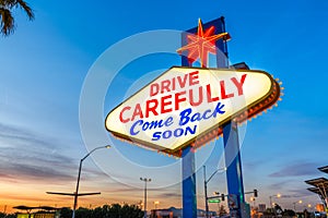 Las Vegas Welcome Sign photo