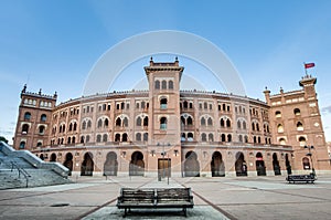 Las Ventas Bullring in Madrid, Spain.