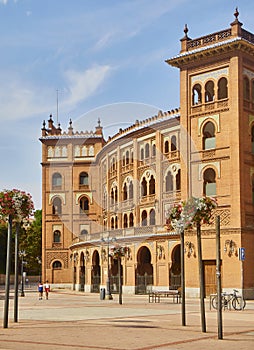 Las Ventas bullring. Madrid, Spain