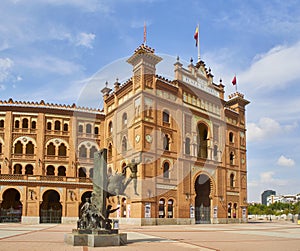 Las Ventas bullring. Madrid, Spain