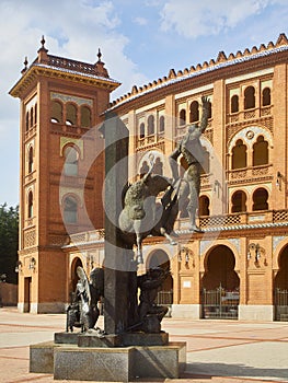 Las Ventas bullring. Madrid, Spain