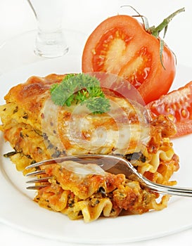 Lasagna Fork In Tomato Half