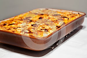 Lasagne alla Bolognese with Ragu Served Family Style