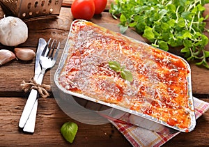 Lasagne bolognese