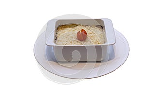 Lasagne pasta with cherry tomato