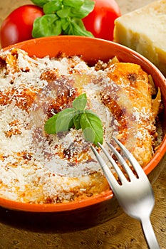 Lasagne with ragu