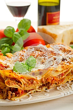 Lasagne with ragu