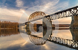 LaSalle Rail Bridge.