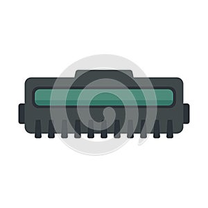 Laser cartridge printer icon flat isolated vector