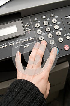 Laser copier and fax photo