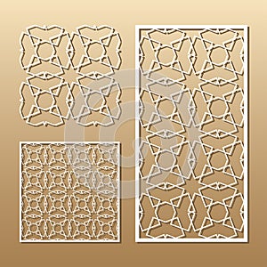 Laser cut panel